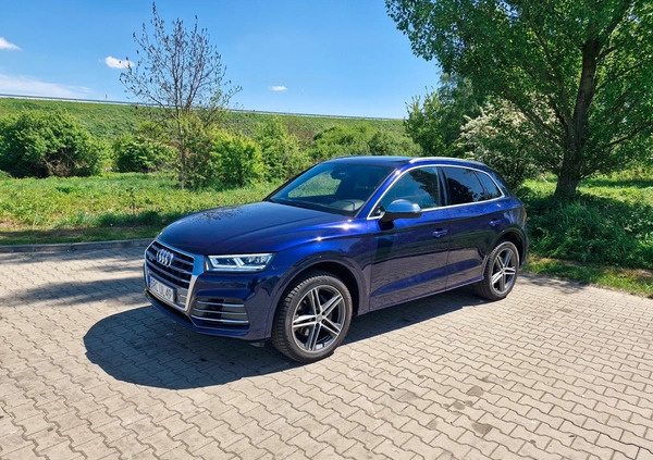 Audi SQ5 cena 215800 przebieg: 22000, rok produkcji 2020 z Racibórz małe 137